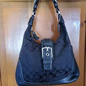 Coach Black Shoulder Bag